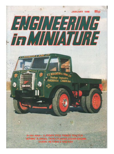 (image for) Engineering in Miniature 1986 Vol 7 No:8