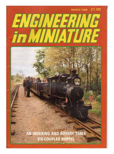 (image for) Engineering in Miniature 1989 Vol 10 No:10