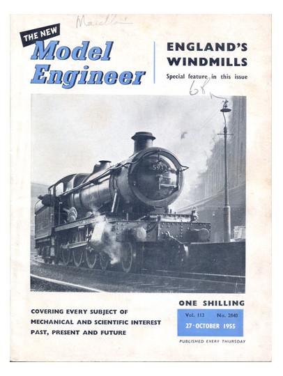 (image for) Model Engineer No: 2840