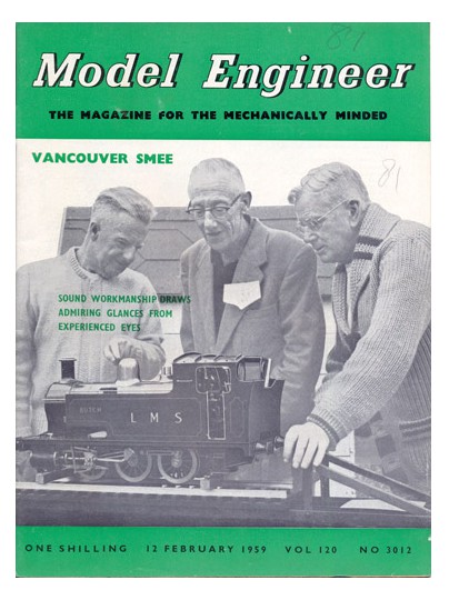 (image for) Model Engineer No: 3012