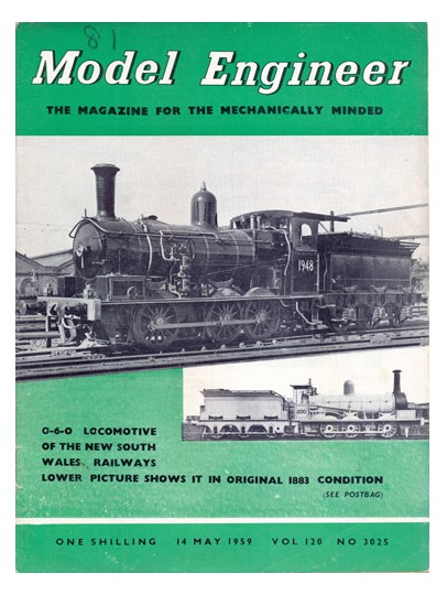 (image for) Model Engineer No: 3025