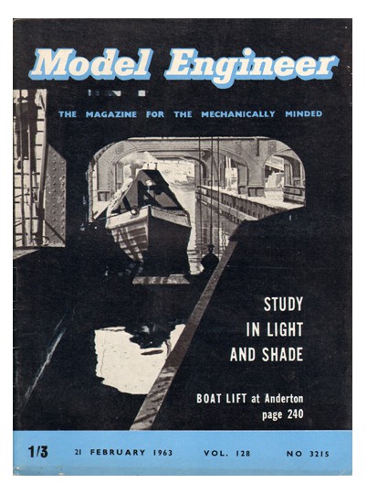 (image for) Model Engineer Magazine Issue No: 3215