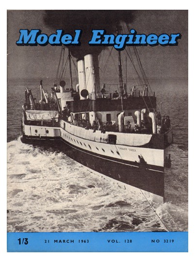 (image for) Model Engineer Magazine Issue No: 3219