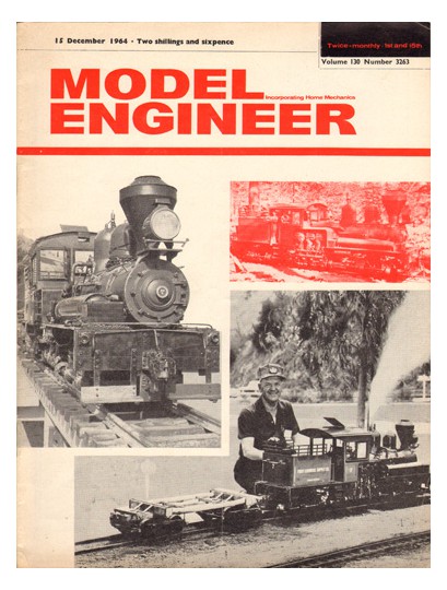 (image for) Model Engineer Magazine Issue No: 3263