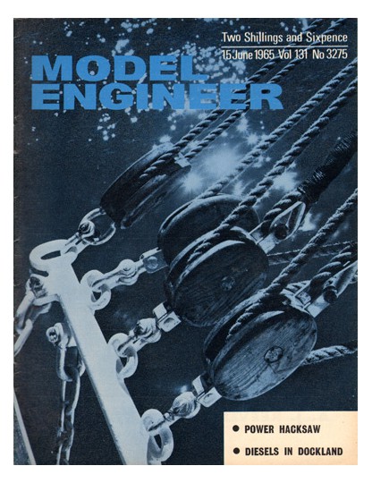 (image for) Model Engineer Magazine Issue No: 3275