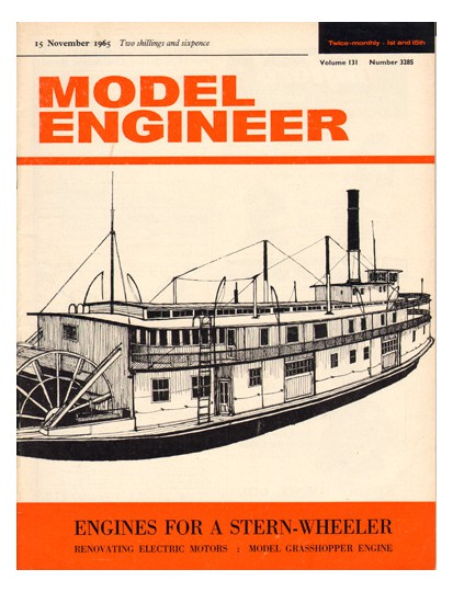(image for) Model Engineer Magazine Issue No: 3285