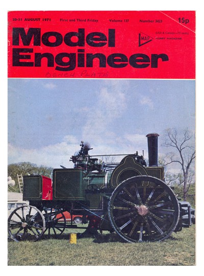 (image for) Model Engineer No: 3423