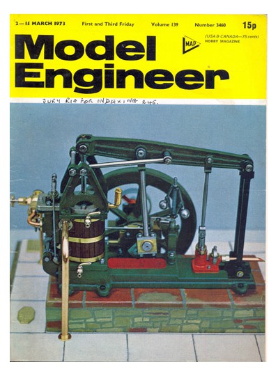 (image for) Model Engineer No: 3460