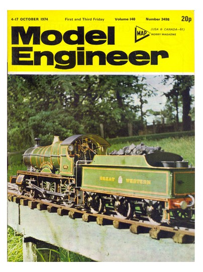 (image for) Model Engineer No: 3498