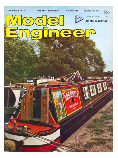 (image for) Model Engineer No: 3578