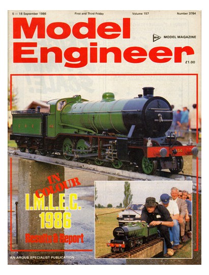 (image for) Model Engineer No: 3784