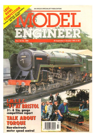 (image for) Model Engineer No: 3905