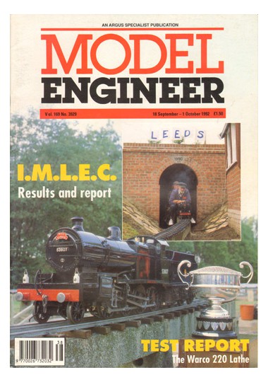 (image for) Model Engineer No: 3929