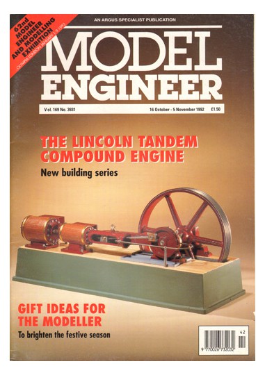 (image for) Model Engineer No: 3931