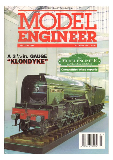 (image for) Model Engineer No: 3964