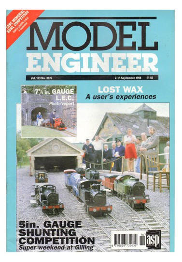 (image for) Model Engineer No: 3976