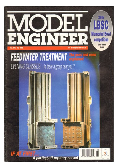 (image for) Model Engineer No: 3999