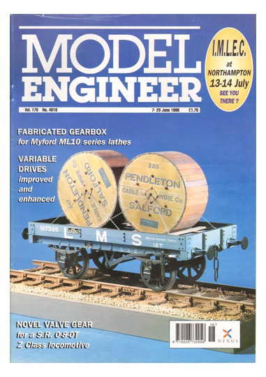 (image for) Model Engineer No: 4018