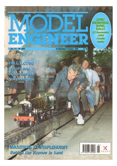 (image for) Model Engineer No: 4025