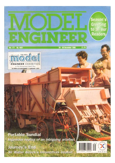 (image for) Model Engineer No: 4031