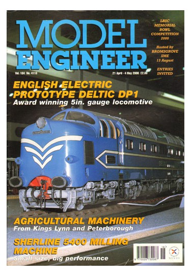 (image for) Model Engineer No: 4118