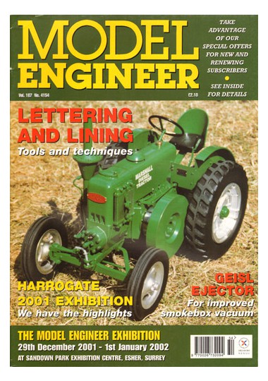 (image for) Model Engineer No: 4154