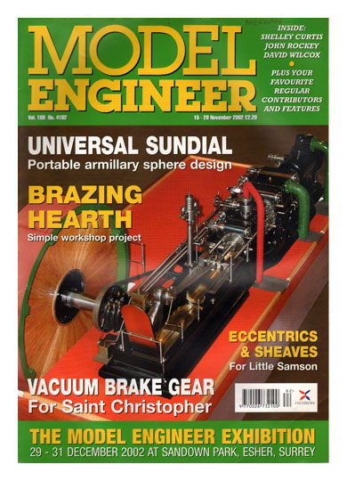 (image for) Model Engineer No: 4182