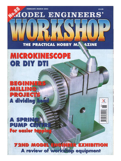 (image for) Model Engineers Workshop No:88