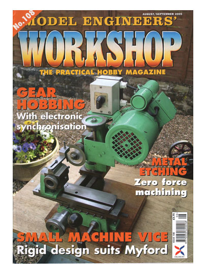(image for) Model Engineers Workshop No:108