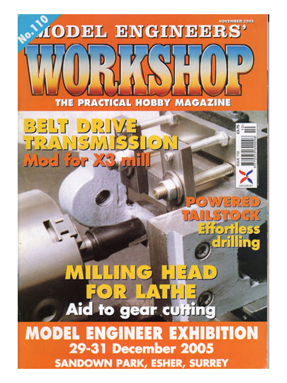 (image for) Model Engineers Workshop No:110