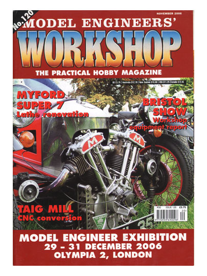 (image for) Model Engineers Workshop No:120
