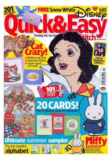 (image for) Quick And Easy Cross Stitch No: 104