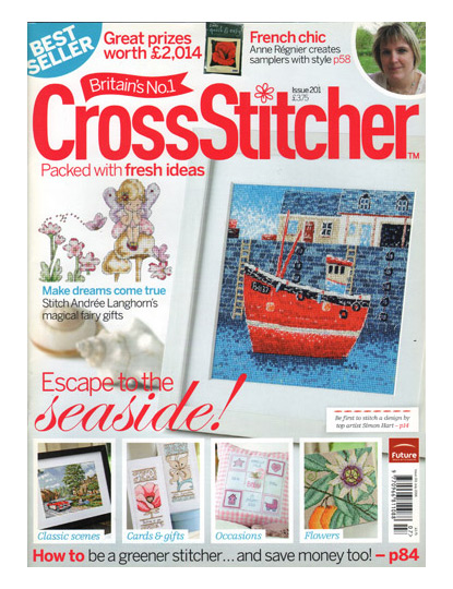 (image for) Cross Stitcher No: 201
